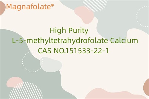 Dhuwur Purity L-5-methyltetrahydrofolate Kalsium