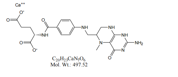 Farmakologi Kalsium L-5-methyltetrahydrofolate | Magnafolat